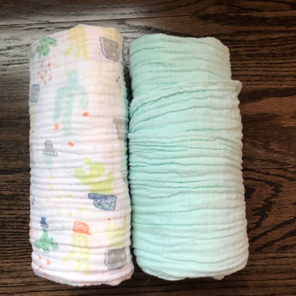 Chickpea Other - Bundle of Two Receiving Blankets